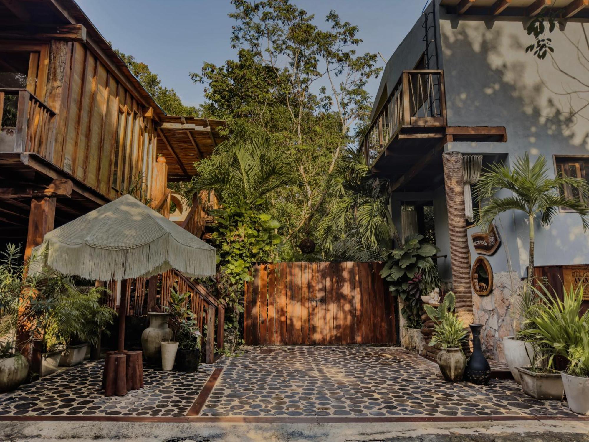 Anand Ecoaldea Villa Puerto Morelos Buitenkant foto