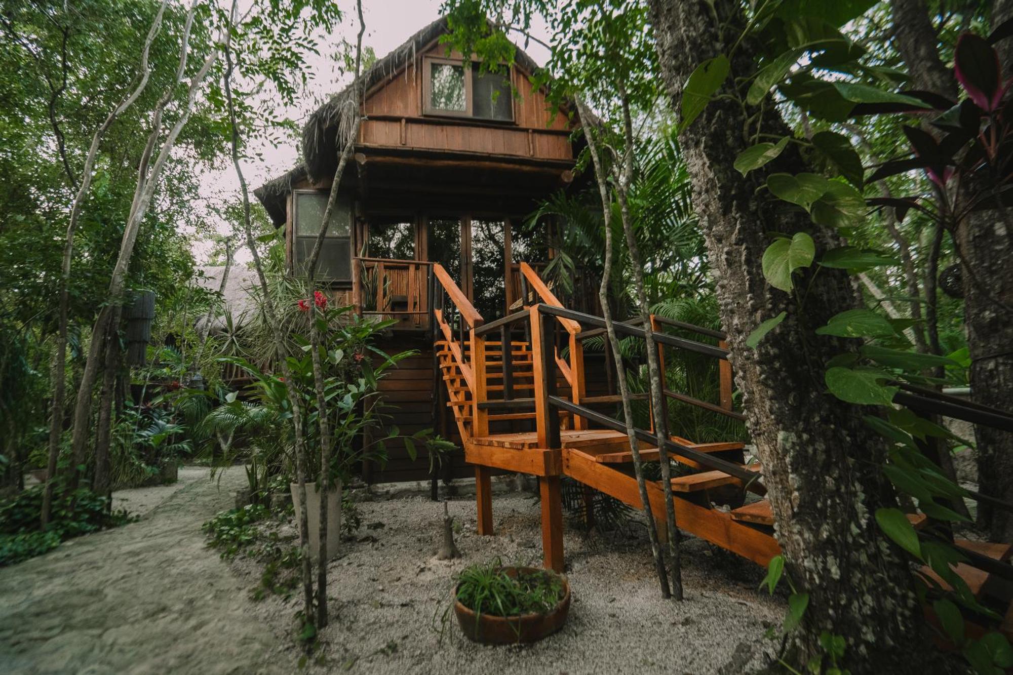Anand Ecoaldea Villa Puerto Morelos Buitenkant foto