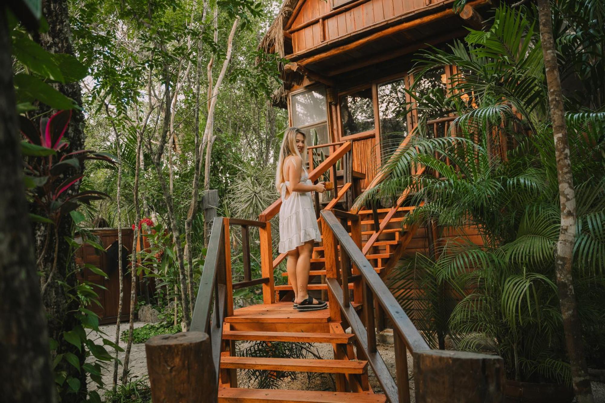 Anand Ecoaldea Villa Puerto Morelos Buitenkant foto