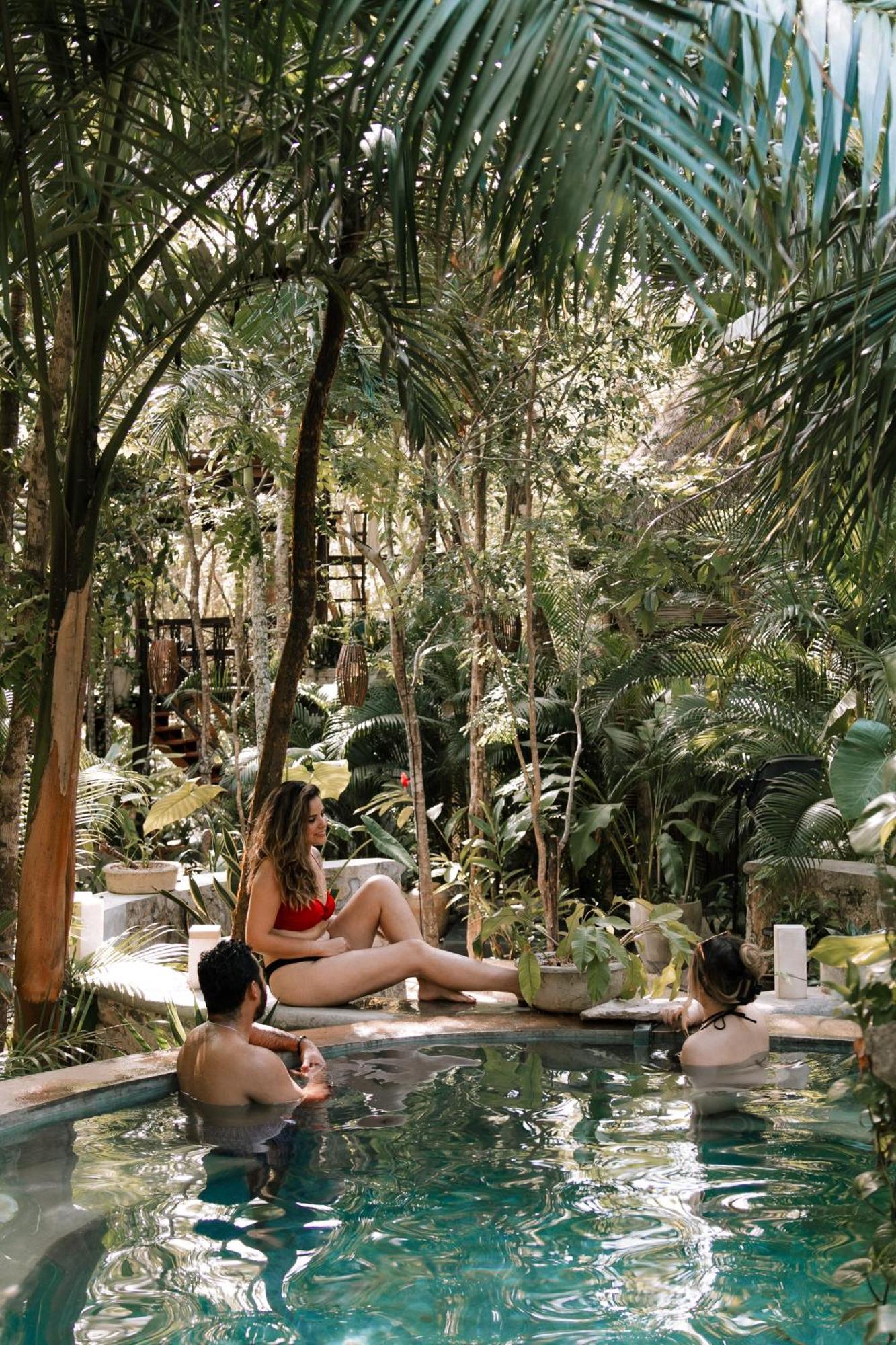 Anand Ecoaldea Villa Puerto Morelos Buitenkant foto